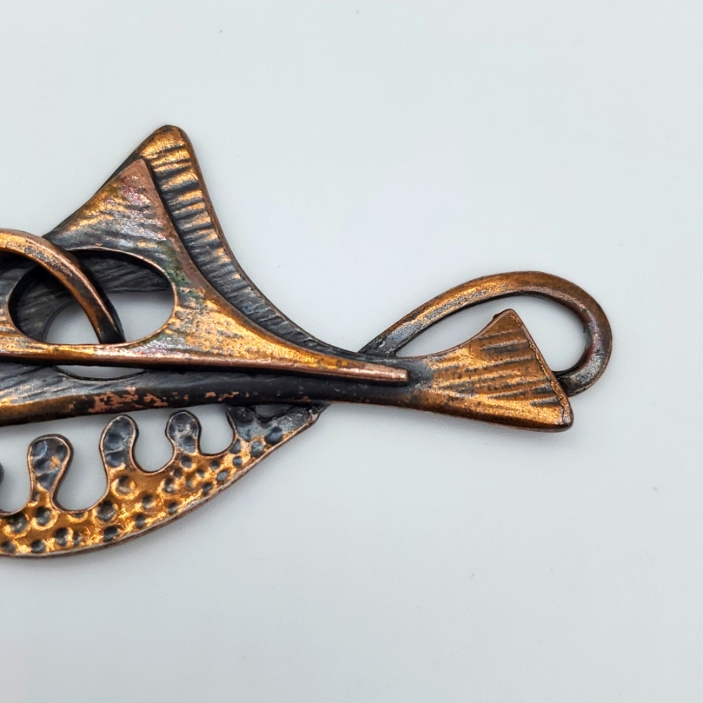 SUPER RARE HUGE Rebates Copper Pendent - Picture 7 of 13